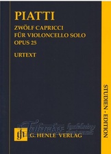 12 Capricci for Violoncello solo op.25