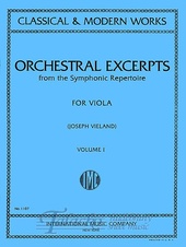 Orchestral Excerpts from the Symfonic Repertoire Vol. 1 (Viola)