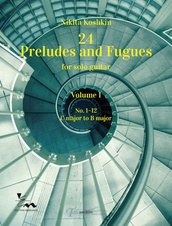 24 Preludes and Fugues for solo guitar, Volume 1