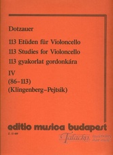 113 Studies for Violoncello 4 (no. 86-113)