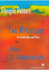 Two Miniatures for Double Bass and Piano