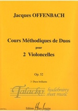Cours méthodique de duos pour deux violoncelles Op.52