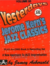Aebersold Volume 55: Jerome Kern's Jazz Classics + CD