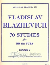 70 Studies for BB flat Tuba Volume 1