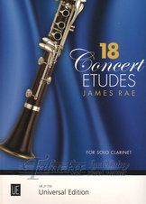 18 Concert Etudes for clarine