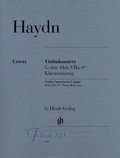 Concerto for Violin and Orchestra G major Hob. VIIa:4