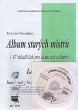Album starých mistrů - 47 skladbiček pro  lesní roh F a klavír + mp3