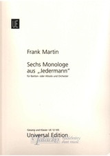 Sechs Monologe from "Jedermann"