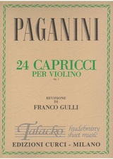 24 capricci per violino op. 1