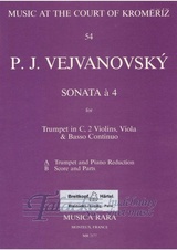 Sonata a 4 for Trumpet in C