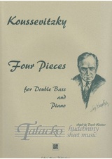 Four Pieces for Double Bass and Piano op. 1