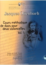 Cours méthodique de duos pour deux violoncelles Vol.5 + CD