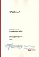 Verano Portena for Violin and String Orchestra, VP
