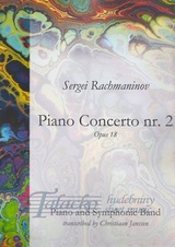 Piano Concerto nr. 2, op. 18 for Piano and Symphonic Band