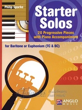 Starter Solos for Baritone or Euphonium (TC & BC) + CD