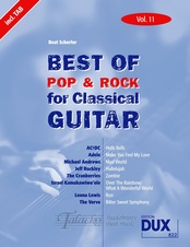 Best Of Pop & Rock for Classical Guitar 11