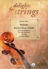 Ballade "Rachel from Toledo" op. 16a (viola)