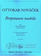 Perpetuum mobile for violin and piano