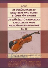 24 Preliminary Studies to Etudes by Kreutzer and Rode op. 37
