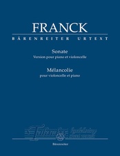 Sonata (Version for Piano and Violoncello) - Mélancolie for Violoncello and Piano