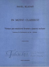 In modo classico (Variace pro smyčcový kvartet a jazzový orchestr)