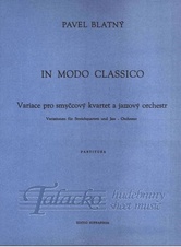 In modo classico (Variace pro smyčcový kvartet a jazzový orchestr)