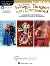 Songs From Frozen, Tangled And Enchanted: Tenor Saxophone (Book/Online Audio)