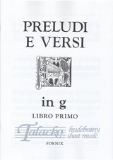 Preludi e versi in g moll (libro primo)