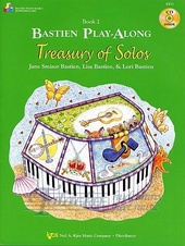 Bastien Play-Along Treasury Of Solos: Book 2 + CD