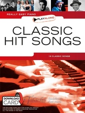 Really Easy Piano Playalong: Classic Hit Songs (Book/Download Card)
