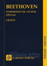 Symphony no. 4 B flat major op. 60, SP