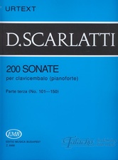 200 Sonate per clavicembalo - parte terza (no. 101 - 150)