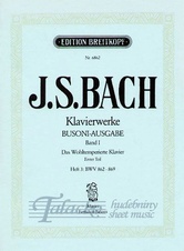 Klavierwerke Busoni-Ausgabe band 1: Wohltemperierte Klavier - heft 3