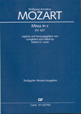 Missa in C minor KV 427, KV