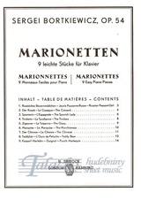 Marionettes op. 54