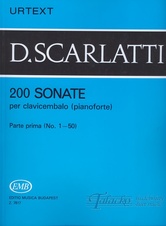 200 Sonate per clavicembalo - parte prima (no. 1 - 50)
