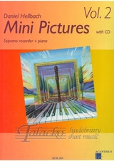 Mini Pictures Vol.2 + CD (soprano recorder)