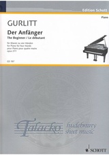 Beginner for piano for four Hands op. 211