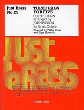 Three Rags For Brass Quintet (Just Brass No.25)