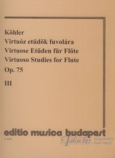 Virtuoso Studies for Flute op. 75, no. 3