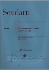 Piano Sonata C major K. 159, L. 104