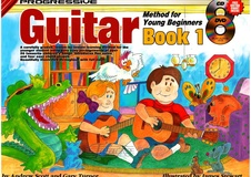 Progressive Guitar Method for Young Beginners Book 1 + CD, DVD