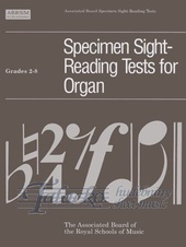 Specimen Sight-Reading Tests for Organ, Grades 2-8