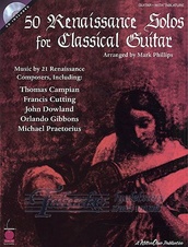 50 Renaissance Solos For Classical Guitar + CD