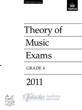 Theory of Music Exams 2011, Grade 6 - Test Paper