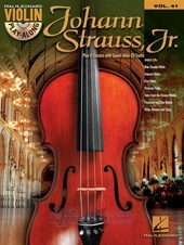 Hal Leonard Violin Play-Along Vol. 41: Johann Strauss Jr. 