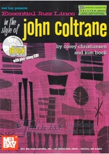 Essential Jazz Lines in the Style of John Coltrane - Eb instruments + CD