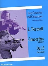 Violin Concertino In E Minor Op.13