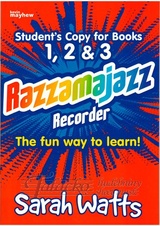 Razzamajazz Recorder Student´s Copy for Books 1,2 & 3