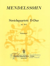 String Quartet in D major MWV R 30 Op. 44/1